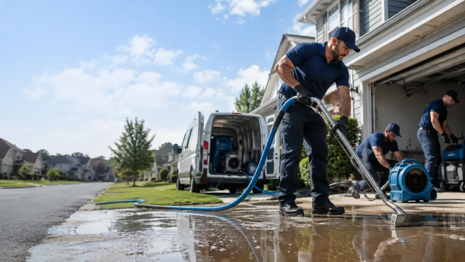 Flood Damage Restoration in Diamond Bar, CA